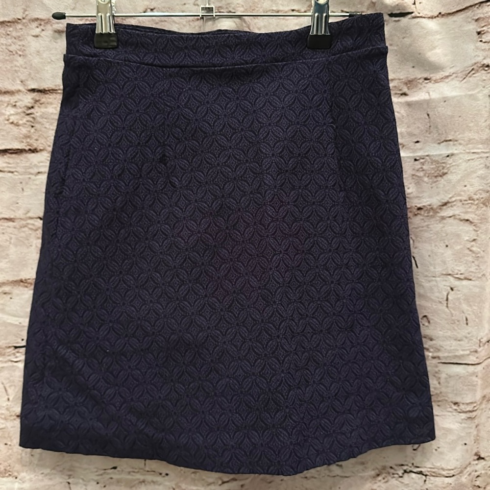 Margaret M Deandre Textured Aline Skirt